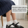 Туфли для девочки (KEDDO) черный верх-текстиль подкладка-натуральная кожа артикул 956408/01-02
