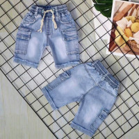 Шорты для мальчика (MULTIBRAND) артикул A3318-63 размерный ряд 24/92-30/122 цвет голубой