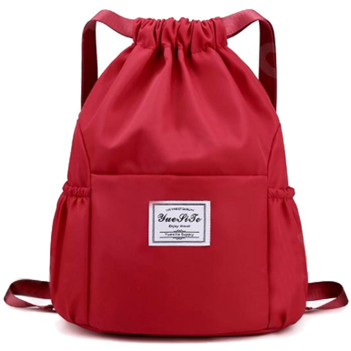 Рюкзак для девочек (YUESITE) красный арт.CC024_6293-5 43х30х14см