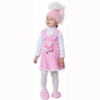 Костюм для девочки Лошадка Пинки (маска,платье,тапочки) р.26/104 плюш арт.295-26