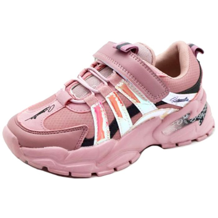 Кроссовки для девочки (JONG.GOLF) цвет розовый верх-искусственная кожа подкладка-текстиль артикул RC271_C10475-8