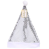 Колпак карнавальный "Новогодний.Волшебство" цв.серебро арт.182-461