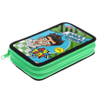 Пенал 2 отделения (Hatber) Влад А4 190х110мм глянцевая ламинация арт.NPn_47094