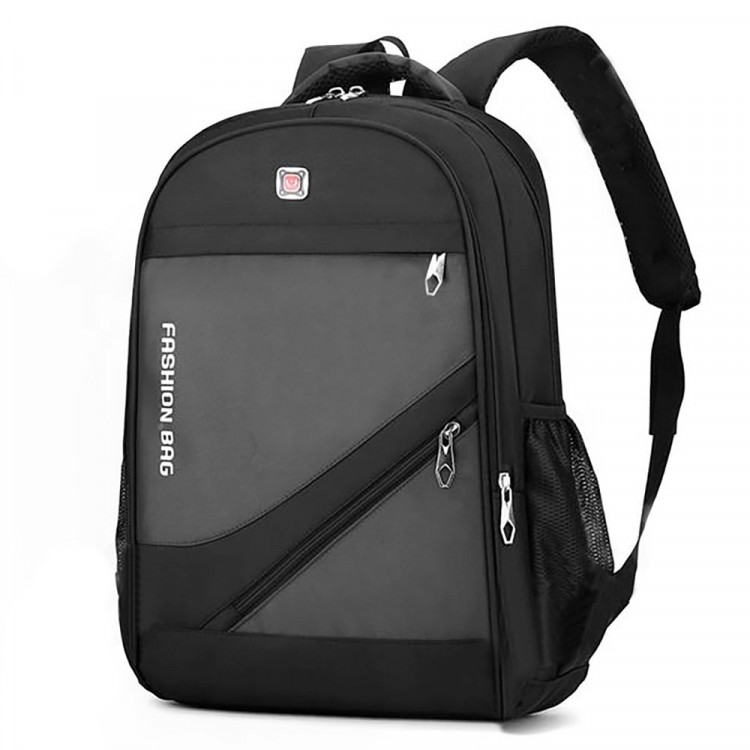 Рюкзак для мальчика (AIYIMAN) черный-серый 47х31х16 см арт.CC423_7538-4