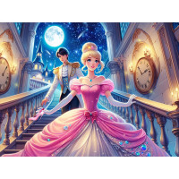 Пазл 160 элементов Бал золушки (РК) арт.УК160-1988
