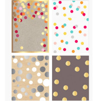 Пакет бумажный "deVENTE.Горох" вертикальный 18*23*8см арт.9041016