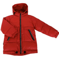 Куртка осенняя для мальчика (OVAS) арт.ДЖУН размерный ряд 26/98-30/116 цвет красный