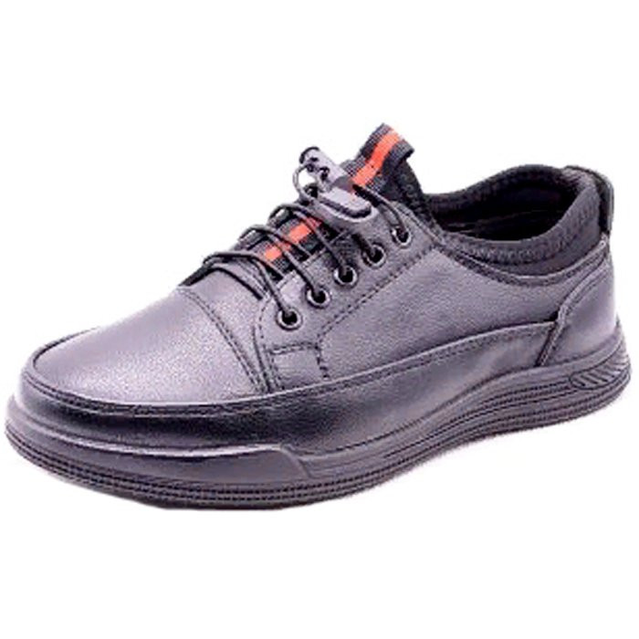 Туфли для мальчика (JFanker) черные верх-искусственная кожа подкладка-искусственная кожа размерный ряд 31-36 арт.b8658