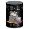 Копилка (Феникс) Серый кот 10,4х7,5х7,5 см металл арт.69373
