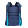 Рюкзак для девочки (Grizzly) арт.RX-939-1 темно-синий 32х44х13 см
