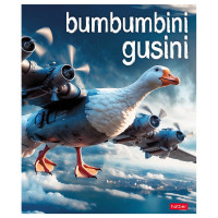 Тетрадь А5 клетка 48 листов скоба (Hatber) Brain rot content скругленные углы ассорти арт.48Т5В1