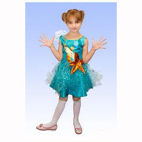 Костюм для девочки Морская звезда (платье) р.28/110 ткань