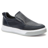 Полуботинки для мальчика (KEDDO) синий верх-натуральная кожа подкладка-натуральная кожа  артикул 538829/03-02