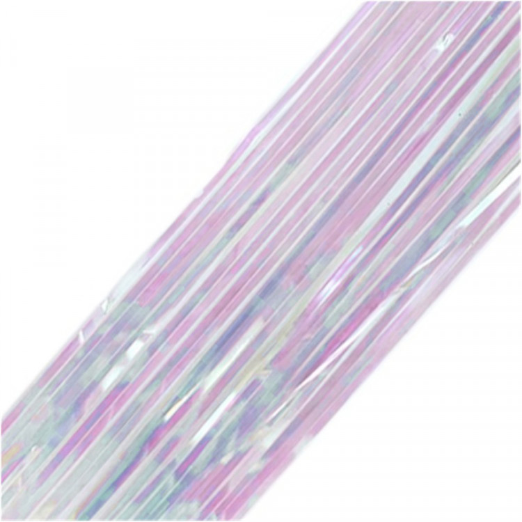 Дождь новогодний ПЭТ 15*100см цв.белый перламутр арт.95918