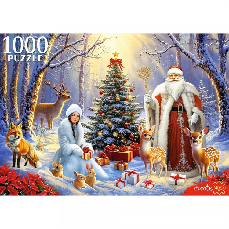 Пазл 1000 элементов Праздник в лесу (РК) арт П1000-7633