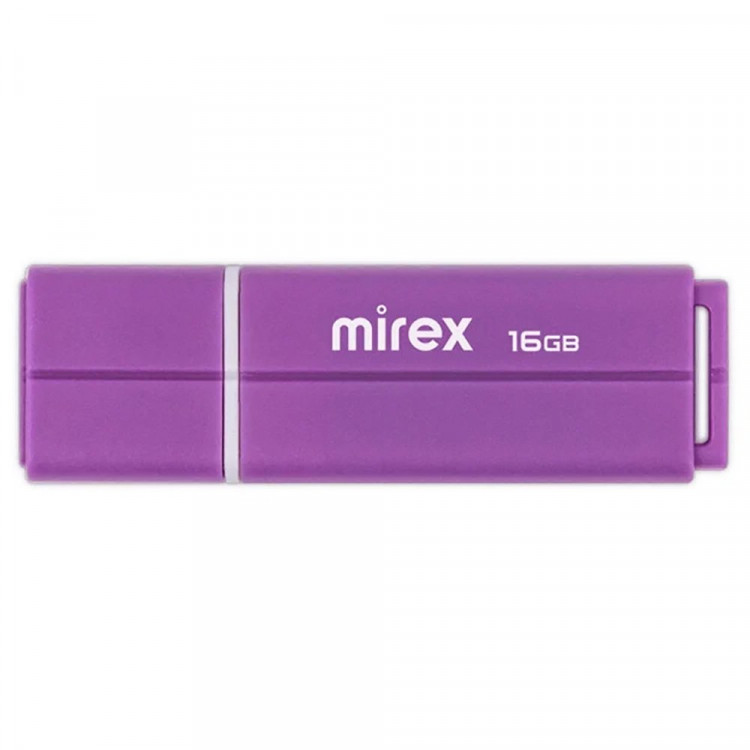 Флеш диск 16GB USB 2.0 Mirex LINE фиолетовый