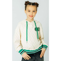 Джемпер для девочки (Deloras) артикул 21954 р.34/134-44/164 цвет молочный