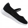 Туфли для девочки (FESS) черный верх-текстиль подкладка-натуральная кожа артикул FL-RL80115TD-4