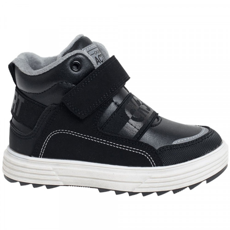 Ботинки для мальчика (Сказка) черный верх-искусственная кожа подкладка - текстиль артикул R125665830BK