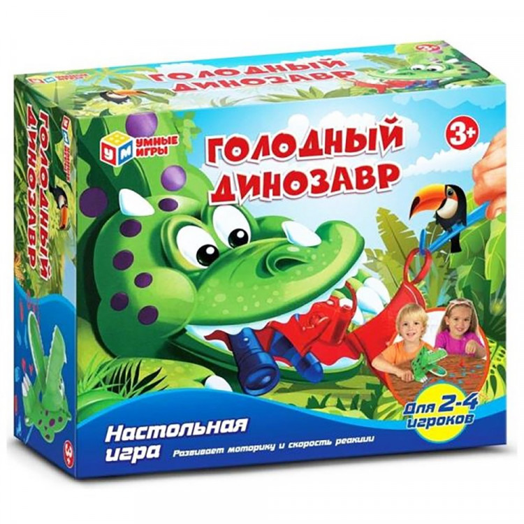 Игра настольная Голодный динозавр (No Name) арт.2109K220-R