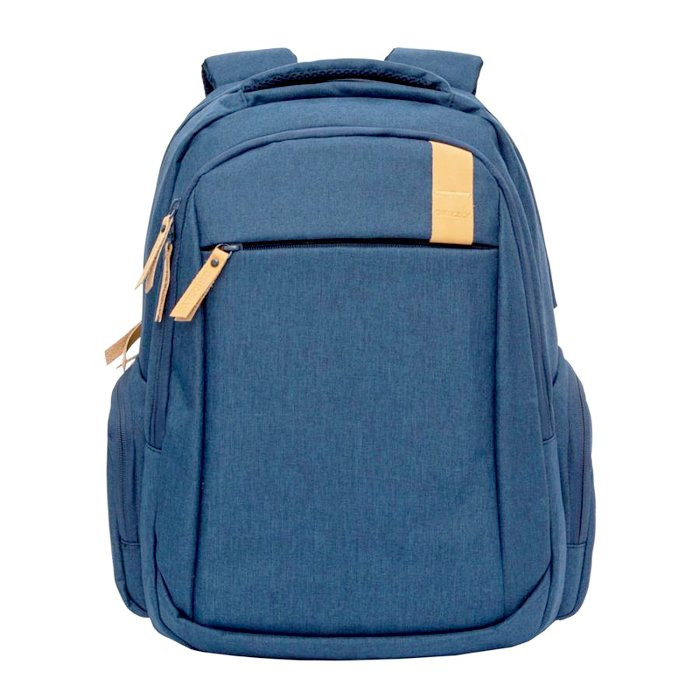 Рюкзак для мальчика (Grizzly) арт.RQ-012-2 синий 30х45х20 см