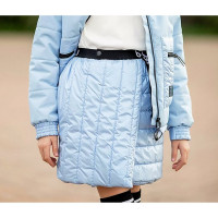 Юбка утепленная для девочки (БАТИК) арт.Бель/1 цвет голубой