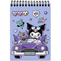 Блокнот А6  мягкая обложка на гребне 60 листов (CENTRUM) Куроми арт.77256