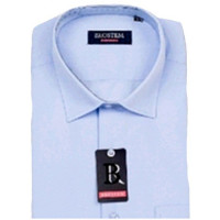 Сорочка детская длинный рукав размерный ряд 29/116-122-36/158-164 цвет голубой Brostem арт.TC27d