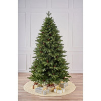 Елка 180см "Московская" (хвоя литая+ПВХ, ветки на шарнирах, подставка металл.) арт.ЕМС 18