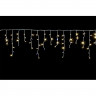 Гирлянда эл.д/улицы подвесная Бахрома 5*0,4/0,6м 196LED (св.провод) цв.белый 1реж. IP54 арт.725-504