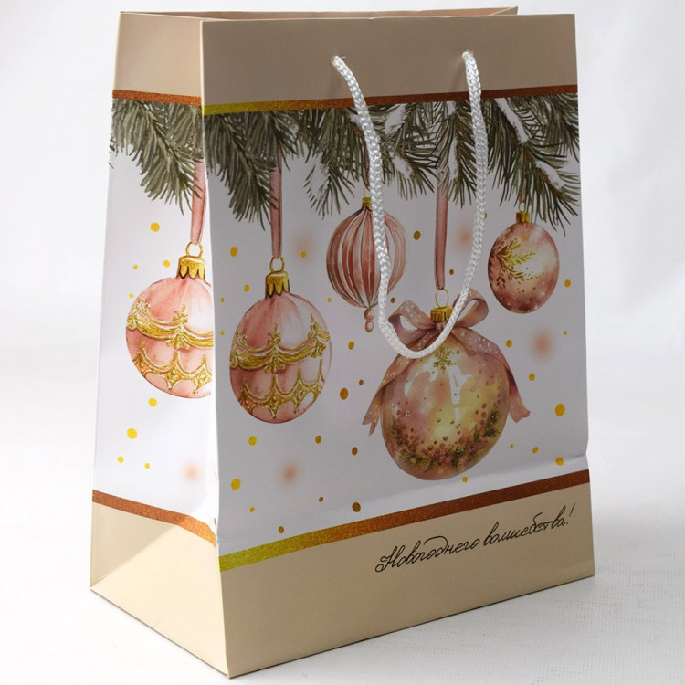 Пакет подароч. бумаж. 18*23см "Шары" арт.95693FE