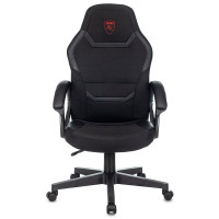 Кресло геймера пластик/кожзам/ткань Zombie 10 черный