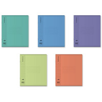 Тетрадь пластиковая обложка  А5 клетка 48 листов (ErichKrause) CoverPro matt ассорти арт.64765