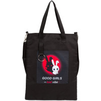 Сумка шопер (deVENTE) Зайка молния 32х42 см арт.7046508