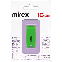 Флеш диск 16GB USB 3.0 Mirex Softa зеленый