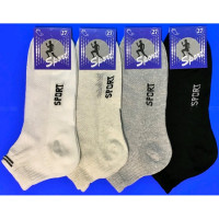 Носки мужские арт.А-10 Спорт размер 27 лен 80% полиэстер 20% цвет ассорти (Владимир)