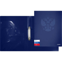 Папка на 2-х кольцах А4 35мм D-25мм пл. 0,65мм Герб deVENTE с внут.карманом арт.3081106