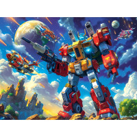 Пазл 160 элементов Супертрансформер (РК) арт.УК160-1989