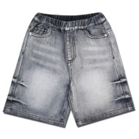 Шорты для мальчика артикул DELORAS 55494 размерный ряд 34/134-44/164 цвет черный