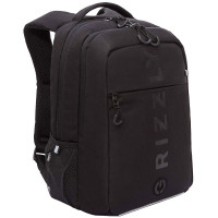 Рюкзак для мальчиков (Grizzly) арт. RB-556-4/1 черный - черный 26х39х19 см