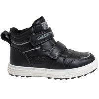 Ботинки для мальчика (Сказка) черные верх-искусственная кожа подкладка - байка  артикул  R125666612BK