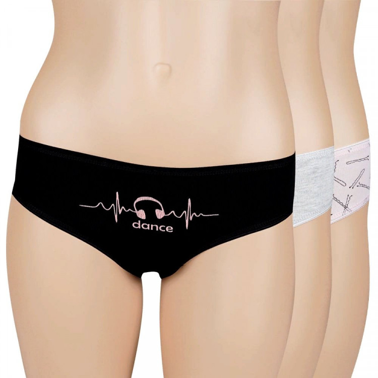 яяяТрусы для девочки арт.7918/8 размер 42/182-188 100% х/б цвет ассорти