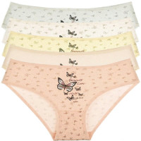 Трусы для девочки арт.411152PL размер 34/134-140 (8/9) цвет ассорти 100% хлопок