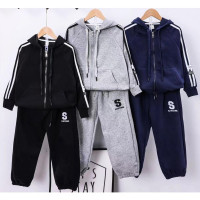 Костюм спортивный для мальчика артикул wdd-1147 размер 32/128-46/170 цвет синий