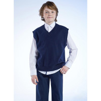 Жилет для мальчика (Делорас) арт.71549M цвет синий