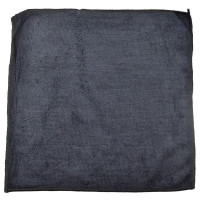 Салфетка универсальная микрофибра 29*29 220г/м2 б/уп черная арт.55-0305