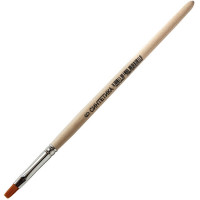 Кисть живописная СИНТЕТИКА НЕЙЛОН (АРТЕКС) №06 плоская