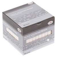 Мел школьный белый 100 штук в упаковке (ГАММА) мягкий, квадратный арт 2308193