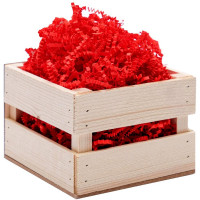 Наполнитель для коробок 50гр красно-коралловый арт.2984390