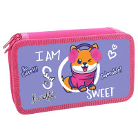 Пенал 2 отделения (ОНИКС) ПКТ 11-20 Сиба-ину 190х110мм полиэстер